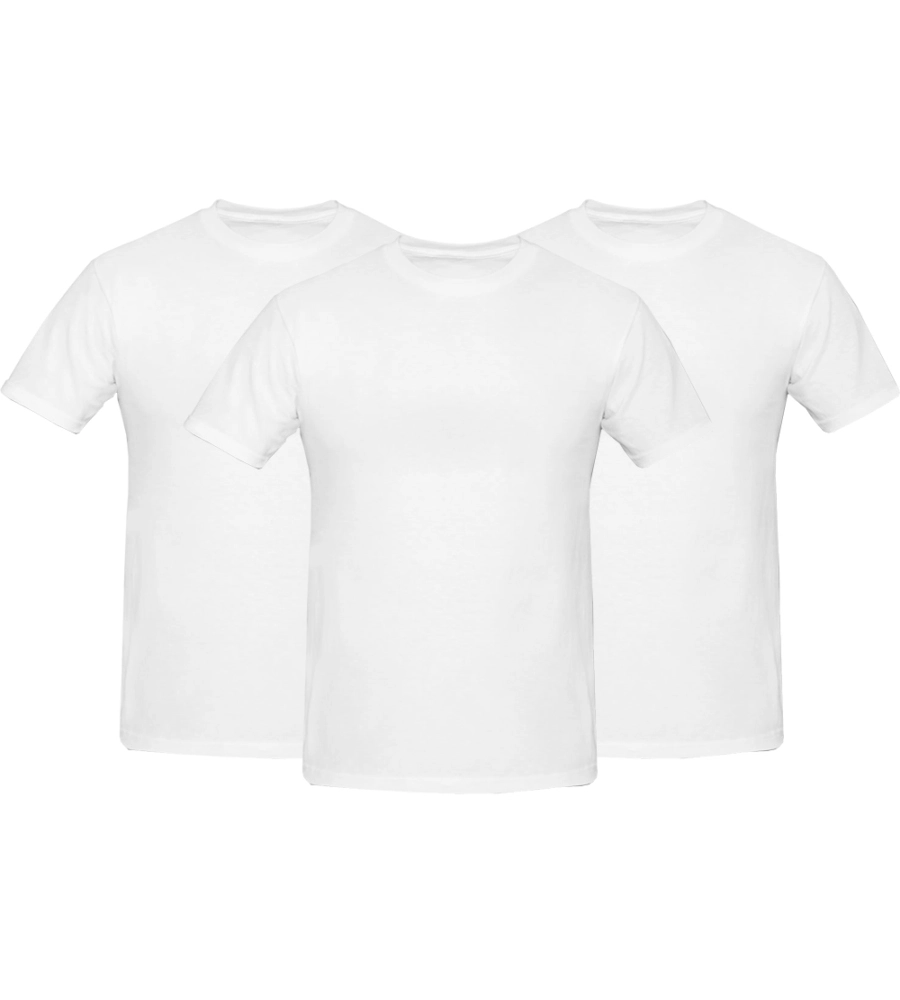 Kapriol tris t-shirt da lavoro bianco, tg m